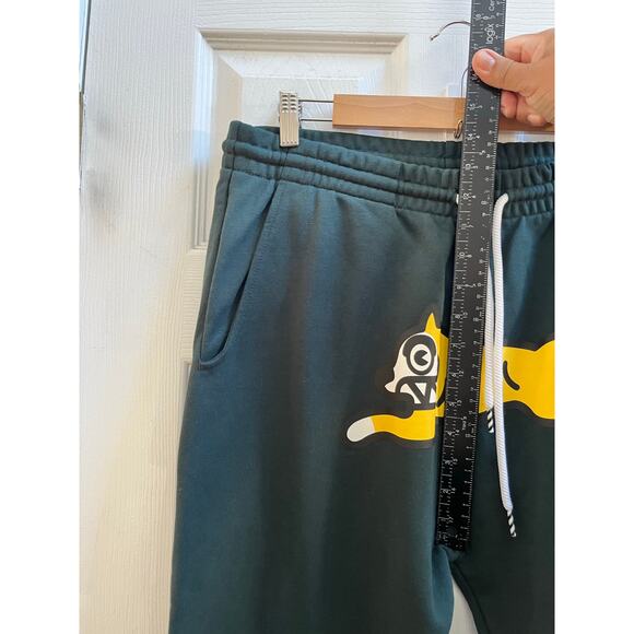 Ice Cream Men’s Meribel Fox Logo Sweatpants Large Ponderosa Pine Streetwear - Picture 9 of 12